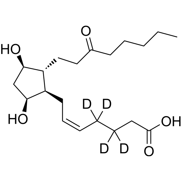 13,14-Dihydro-15-keto-PGF2α-d4 42932-59-2